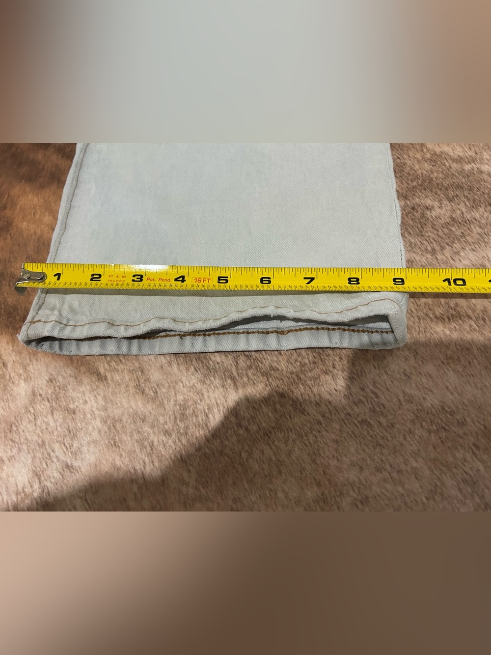 Madewell The Perfect Vintage Wide Leg Crop Jeans Light Wash Size 28 Quiet Luxury - Picture 6 of 9